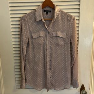 Banana Republic Dillon Clip Dot Blouse